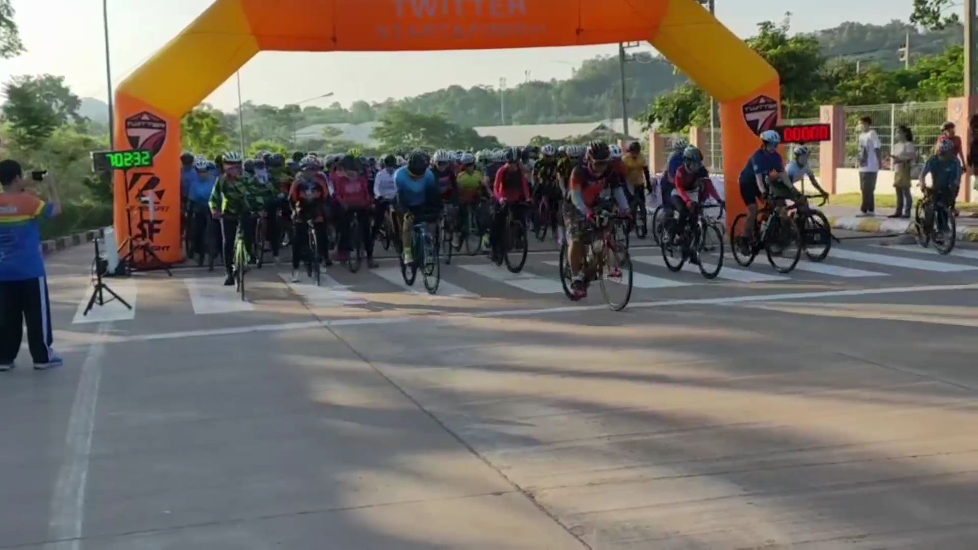 จังหวัดพะเยา จัดการแข่งขันปั่นจักรยาน “Phayao Road Classic 2023” ครั้งที่ 1 