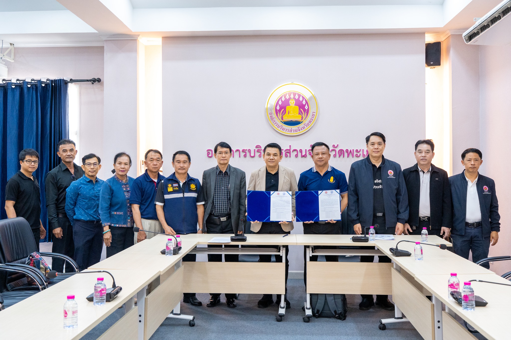 อบจ.พะเยา จับมือ เทศบาลตำบลแม่กา ลงนาม MOU อนุญาตใช้พื้นที่ป่า ผนึกกำลังยกระดับโครงสร้างพื้นฐานท้องถิ่นอย่างยั่งยืน