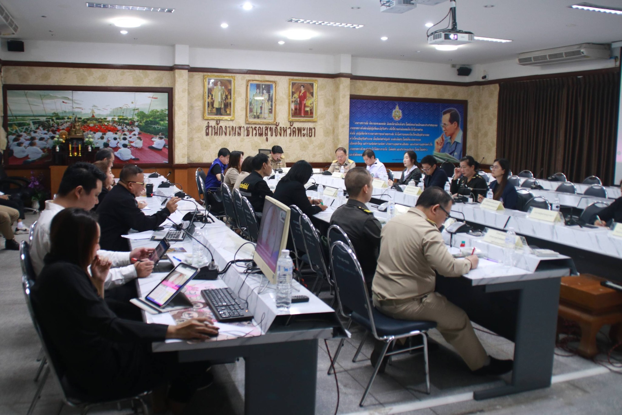 คณะกรรมการโรคติดต่อจังหวัดพะเยา เร่งขับเคลื่อนแผนสร้างภูมิคุ้มกันโรค 5 ปี มุ่งเป้ากำจัดโปลิโอและหัดให้หมดไป