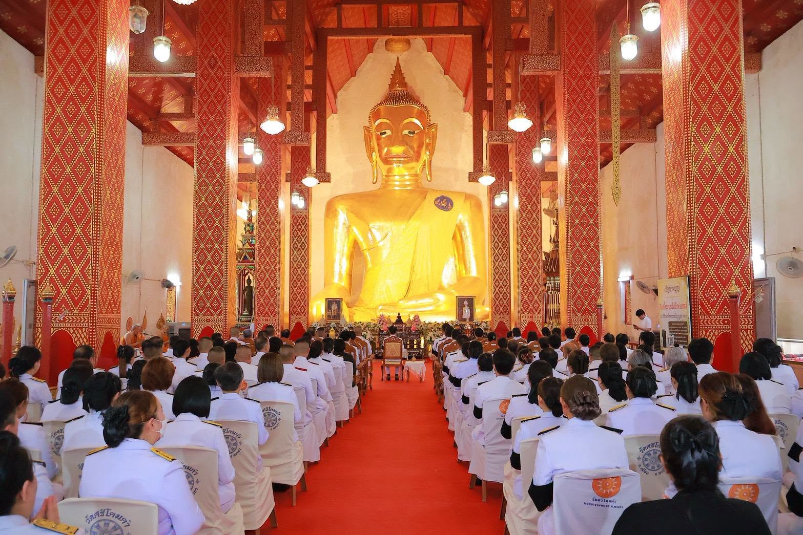 จังหวัดพะเยา ประกอบพิธีบำเพ็ญกุศลในวาระครบ 100 วัน (สตมวาร) ถวายเป็นพระกุศลแด่ สมเด็จพระเจ้าลูกเธอ เจ้าฟ้าพัชรกิติยาภาฯ เพื่อแสดงออกถึงความจงรักภักดีและน้อมรำลึกในพระกรุณาธิคุณ 